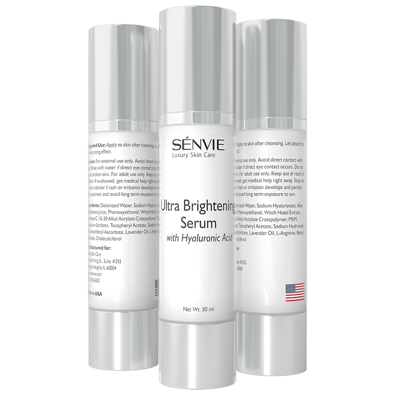 Skin Brightening Serum with Hyaluronic Acid