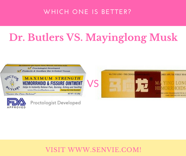 Dr. Butler's vs. Mayinglong Musk For Hemorrhoids - The Full Review Tells All
