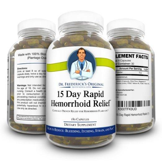 Dr. Frederick's Original 15 Day Rapid Hemorrhoid Relief Reviews Dr. Frederick's Original 15 Day Rapid Hemorrhoid Relief Reviews - Does It Work?