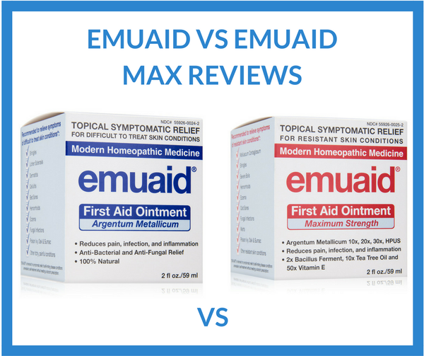 Emuaid vs Emuaid Max Reviews  - Which One is Better For Hemorrhoids?