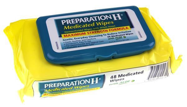 Preparation H Medicated Wipes Reviews - Does Preparation H Really Work?