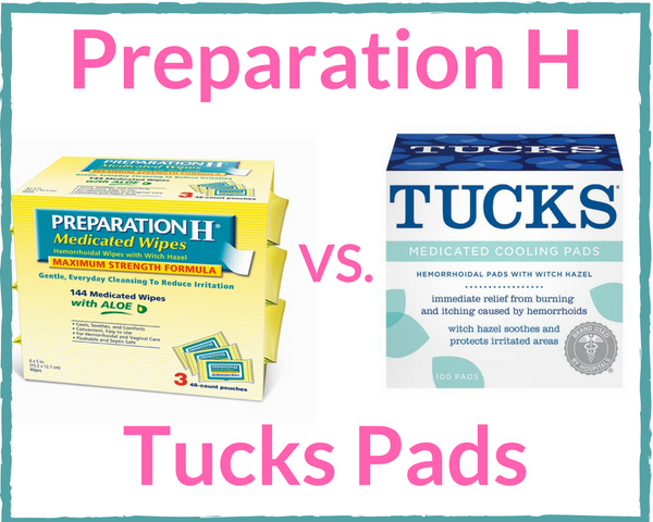 Preparation H or Tucks? A Head-to-Head Match-Up That Reviews Preparation H and Tucks