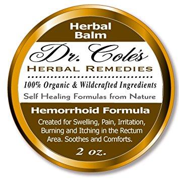 Dr. Cole’s Organic Herbal Balm Hemorrhoid Treatment Review