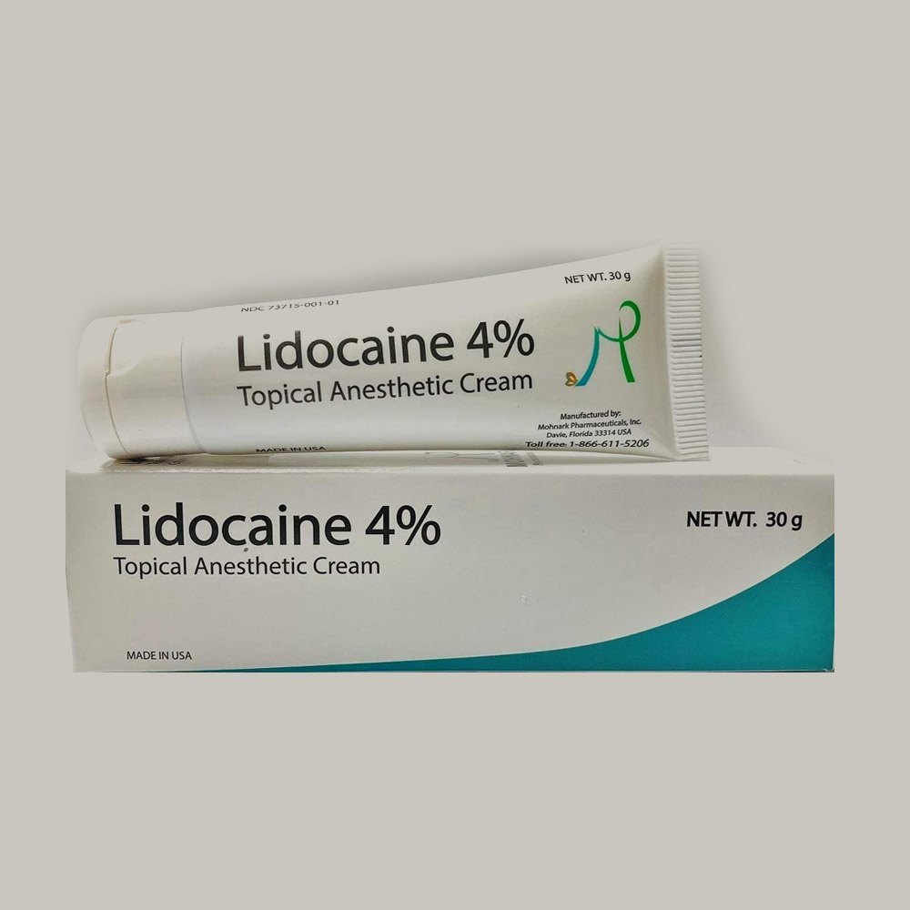 OTC Lidocaine Cream